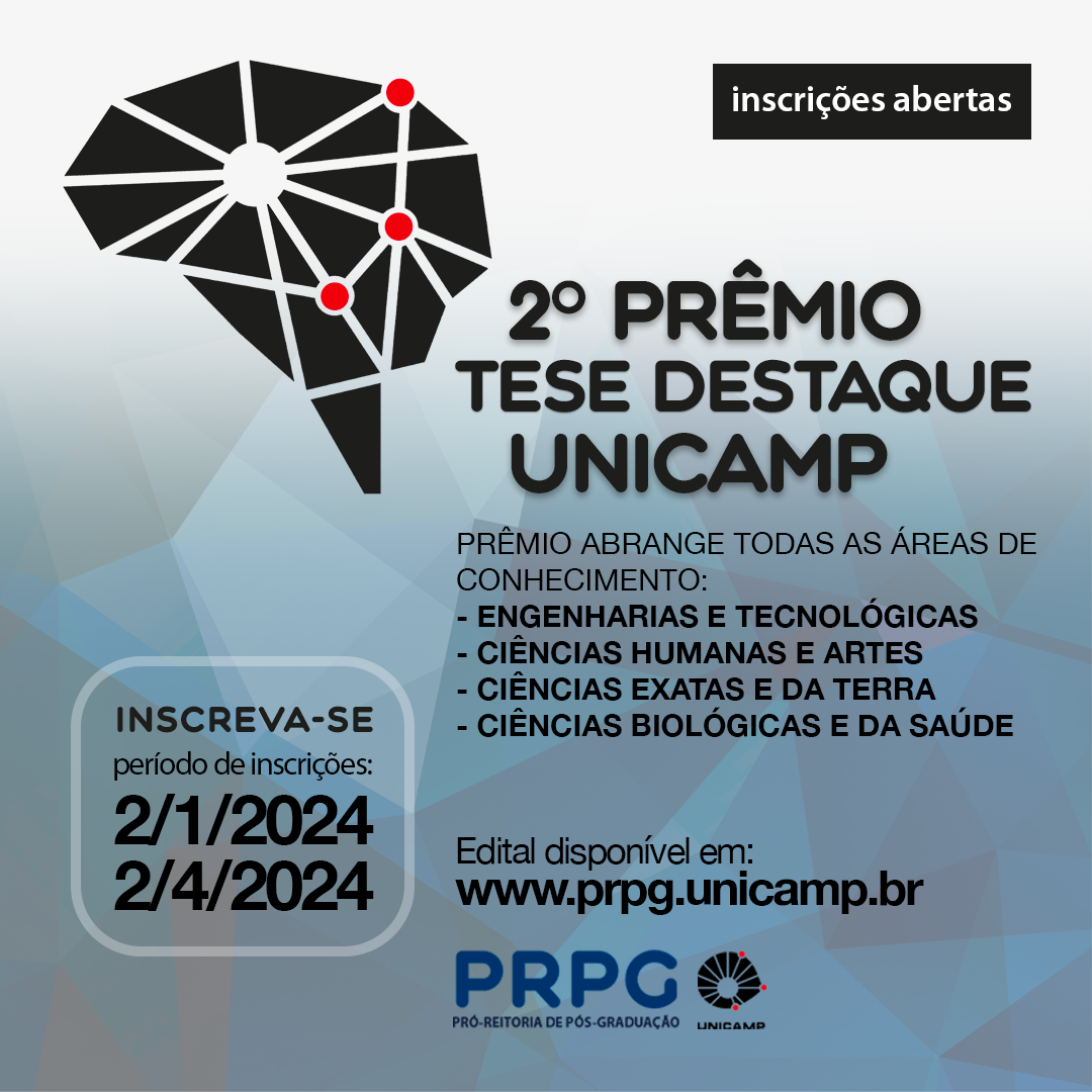 2o. Prêmio Tese Destaque Unicamp