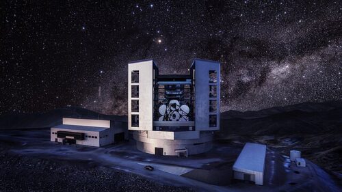 Foto do Telescópio Gigante de Magalhães